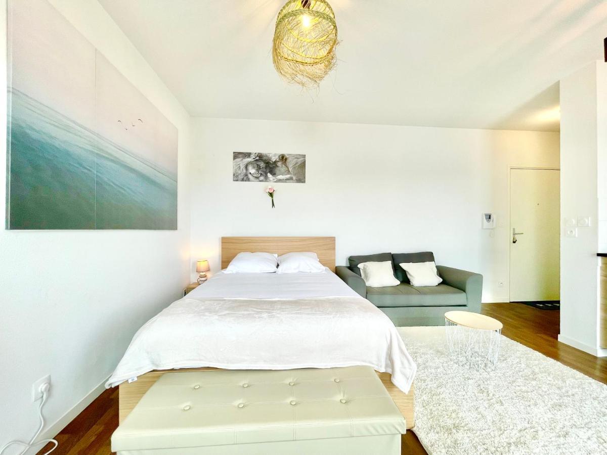 Saint Nazaire - White Lion - Centre Ville - Au Calme - Parking Privatif Aerien - Internet Haut Debit Fibre מראה חיצוני תמונה