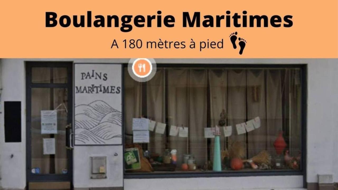 Saint Nazaire - White Lion - Centre Ville - Au Calme - Parking Privatif Aerien - Internet Haut Debit Fibre מראה חיצוני תמונה